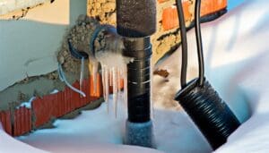 prevent sump pump freezing